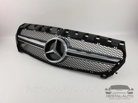 Решетка радиатора на Mercedes CLA-Class C117 2013-2017 год AMG стиль ( Черная с . Запоріжжя. фото 1 Решетка радиатора на Mercedes CLA-Class C117 2013-2017 год AMG стиль ( Черная с . Запоріжжя. фото 1