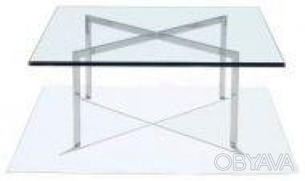 Стол Барселона журнальный стеклянный Барселона