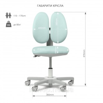 Комплект парта-трансформер FunDesk Trovare Grey + эргономичное кресло Fundesk Me. . фото 10