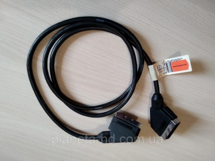 Кабель SCART > SCART
Повноконтактний (21 pin) кабель. Приличчої якості.
Довжина . . фото 3