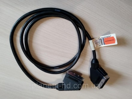 Кабель SCART > SCART
Повноконтактний (21 pin) кабель. Приличчої якості.
Довжина . . фото 5