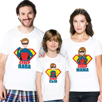 Полный ассортимент товара можно посмотреть :
Семейные футболки супермены. Футбол. . фото 2