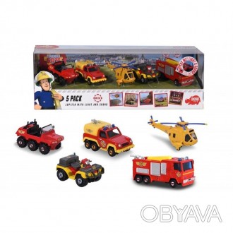  У Dickie Toys есть подарочный набор из пяти предметов для поклонников Fireman S. . фото 1