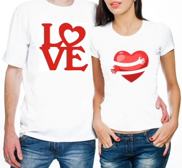 Полный ассортимент товара можно посмотреть здесь:
 
Парные футболки Любовь с сер. . фото 2