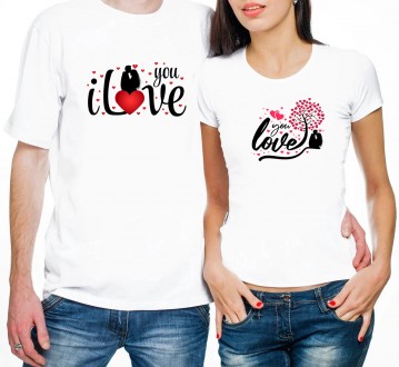 Полный ассортимент товара можно посмотреть здесь:
 
Парные футболки Любовь с сер. . фото 3