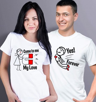 Полный ассортимент товара можно посмотреть здесь:
 
Парные футболки Любовь с сер. . фото 4