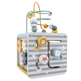  Образовательный Viga Cube — это игрушка, которая стимулирует чувства и двигател. . фото 6