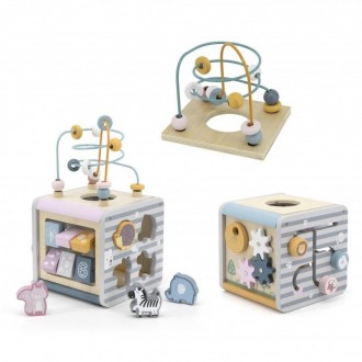  Образовательный Viga Cube — это игрушка, которая стимулирует чувства и двигател. . фото 2