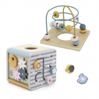  Образовательный Viga Cube — это игрушка, которая стимулирует чувства и двигател. . фото 4