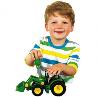  Тракторный прицеп John Deere от Klein , уважаемого производителя детских игруше. . фото 4