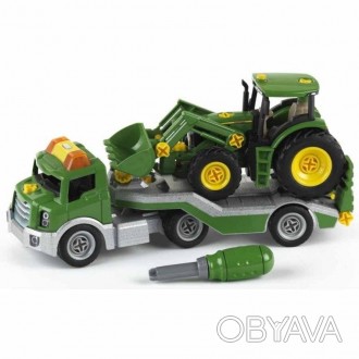  Тракторный прицеп John Deere от Klein , уважаемого производителя детских игруше. . фото 1