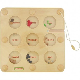  Фантастическая развивающая игрушка от Masterkidz в виде деревянного планшета. И. . фото 3