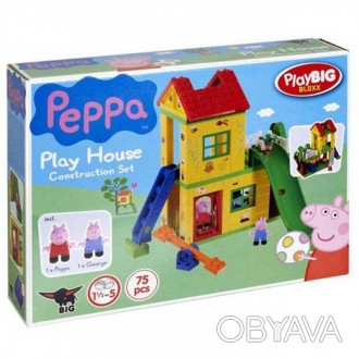 Игровые блоки с мотивом милой любимицы всех детей Свинка Пеппа от компании BIG, . . фото 1
