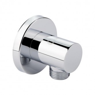 Подключение для шланга Qtap Spojeni округлое QTCRMB030 Chrome. Рогатин. фото 1 Подключение для шланга Qtap Spojeni округлое QTCRMB030 Chrome. Рогатин. фото 1