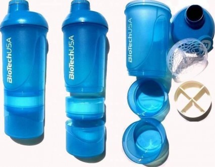 
Шейкер 3 в 1 BioTech, Wave shaker 3 in 1 BioTech 600ml, шейкер 3 в 1 600мл, шей. . фото 3