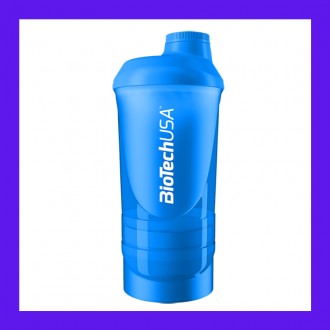 
Шейкер 3 в 1 BioTech, Wave shaker 3 in 1 BioTech 600ml, шейкер 3 в 1 600мл, шей. . фото 2