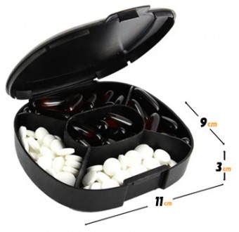 
BioTech Pillbox - упаковка для различных типов капсул и таблеток. Это удобный а. . фото 3