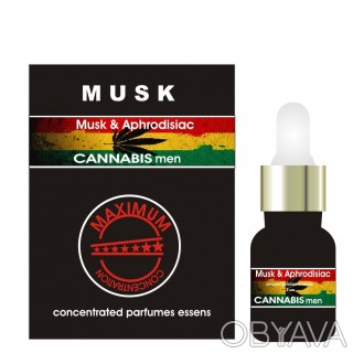 Духи с феромонами Musk Cannabis for Man 5мл - это духи для мужчин с приятным и л. . фото 1