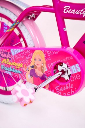 Детский двухколесный велосипед для девочки с корзинкой 12 дюймов BEAUTY 19ВВ01-1. . фото 6
