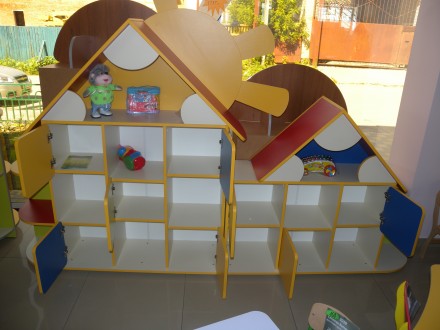 Стенка для детского сада "Солнышко" - яркая, привлекательна, позитивна. . фото 4