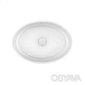 Раковина-чаша Qtap Kolibri 500x360x140 White з донним клапаном QT10113054W. . фото 1