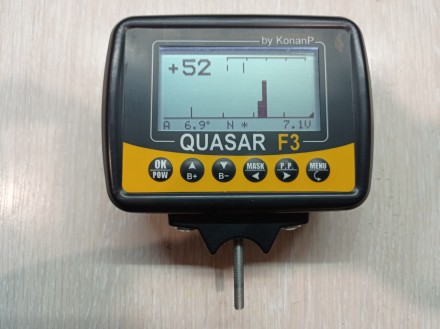 
 
Блок металлоискателя Quasar F3 (Квазар Ф3)
Гарантия 1 год
Комплектация:
1. Бл. . фото 2