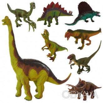 Динозавр 699-12 (144шт) от 13см, 8видов, в кульке, 19-14-4см. . фото 1