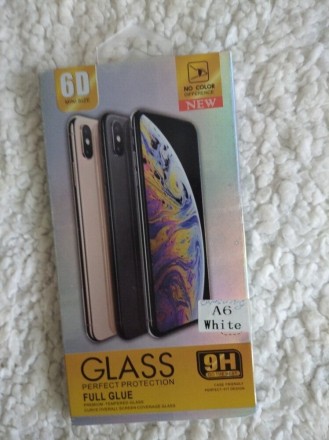 Защитное стекло 9Н на телефон Samsung A6 2018,J6 2018 White.
Цвет - белый.
В н. . фото 2