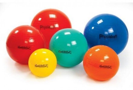 Мяч Gymnastik Ball Standard. Доступен в 4 различных диаметрах от 42 до 75 см и я. . фото 3