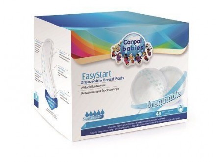 Лактационные прокладки Canpol babies EasyStart 19/600, 48 шт.. Київ. фото 1 Лактационные прокладки Canpol babies EasyStart 19/600, 48 шт.. Київ. фото 1