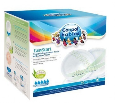 Лактационные прокладки Canpol babies Алоэ Вера EasyStart 19/608, 40 шт.. Київ. фото 1 Лактационные прокладки Canpol babies Алоэ Вера EasyStart 19/608, 40 шт.. Київ. фото 1