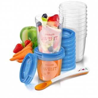 Контейнеры Philips Avent для хранения продуктов, 10 шт х 240 мл, 10 x 180 мл, 20. Київ. фото 1 Контейнеры Philips Avent для хранения продуктов, 10 шт х 240 мл, 10 x 180 мл, 20. Київ. фото 1
