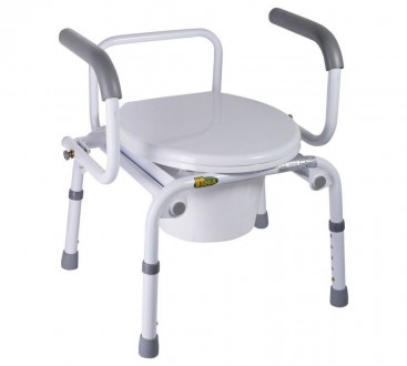 Кресло-туалет с откидными подлокотниками Nova A8900AD Предназначено для ухода за. . фото 3