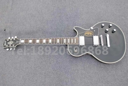 Электрогитара Gibson Les Paul Custom 1960 Black Chrome. Цвет черный.
В наличии и. . фото 7