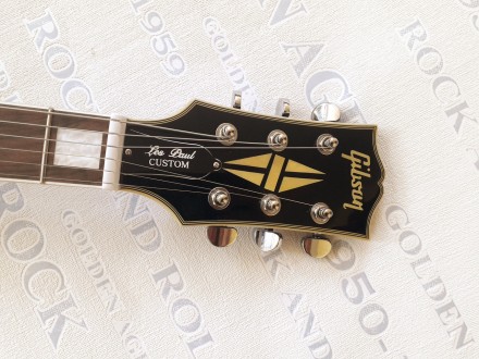 Электрогитара Gibson Les Paul Custom 1960 Black Chrome. Цвет черный.
В наличии и. . фото 11