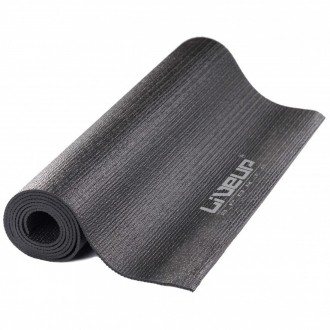 Коврик для йоги LiveUp Yoga Mat Total Black Limited Edition   Встречайте стильну. . фото 5