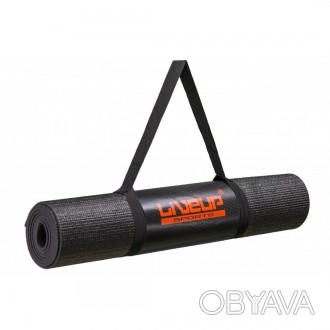 Коврик для йоги LiveUp Yoga Mat Total Black Limited Edition   Встречайте стильну. . фото 1