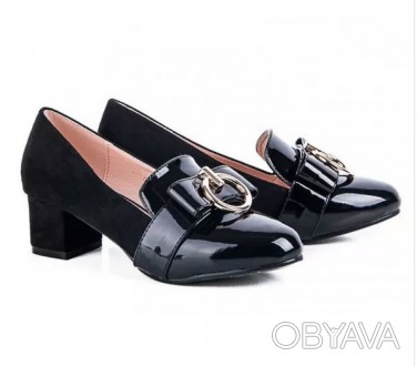 Предлагаем Вашему вниманию стильные туфли на каблуке оригинального счетания цвет. . фото 1
