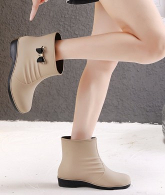 Предлагаем Вашему вниманию стильные матовые резиновые ботинки. Отличный вариант . . фото 9