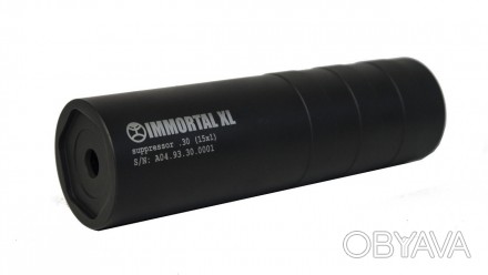 Глушник саундмодератор Стіл Іммортал XL калібр 6.5 creedmoor, різьблення 5/8-24
. . фото 1