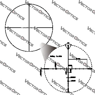 Прицел оптический VECTOR OPTICS MATIZ 2-7х32 MOA труба 25.4мм SFP
Полностью мног. . фото 4
