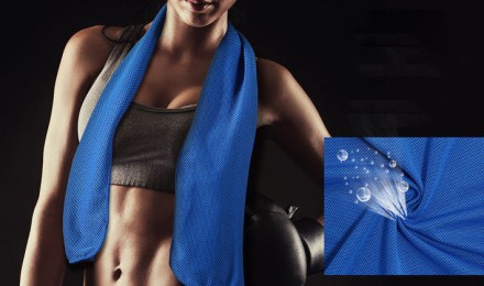 Описание Полотенца бамбукового для спортзала WK Sport towel WT-TW01 90x30 см, ор. . фото 6