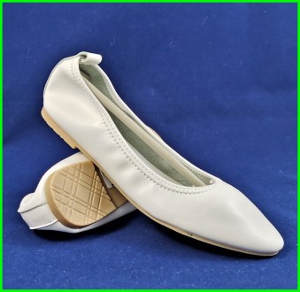 Женские балетки - туфли хорошего качества с эластичной резиновой подошвой. Верх . . фото 2