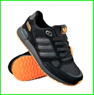 Мужские кроссовки в стиле Adidas ZX 750, сочетают в себе понятный дизайн свойств. . фото 2