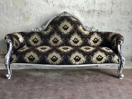 Вишуканий оригінальний диван - кушетка.
Бароко.
Бельгія.
ПІСЛЯ 100% РЕСТАВРАЦІЇ . . фото 2