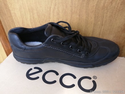 Верхняя часть обуви - кожа, изготовлена на собственных кожевенных заводах ECCO.
. . фото 3