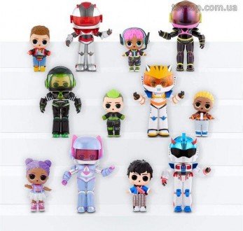 Игровой набор L.O.L. Surprise! Boys Arcade Heroes – Action Figure Doll with 15 S. . фото 3