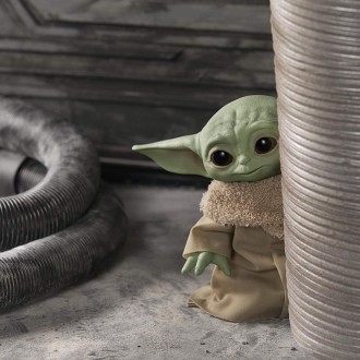 Зустрічайте Інтерактивну іграшку Hasbro Star Wars Малюк Йода Грогу 19 см з колек. . фото 7