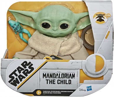 Зустрічайте Інтерактивну іграшку Hasbro Star Wars Малюк Йода Грогу 19 см з колек. . фото 6