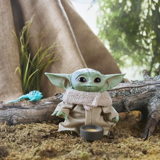 Зустрічайте Інтерактивну іграшку Hasbro Star Wars Малюк Йода Грогу 19 см з колек. . фото 8